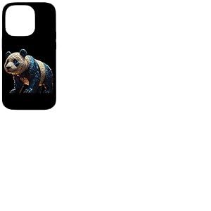 Panda - Panda G&eacute;ant Vibrant Coque pour iPhone 14 Pro