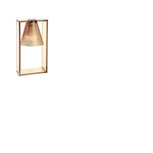 Kartell Light- Air, Lampe de Table Version Cisel&eacute;e, Rose
