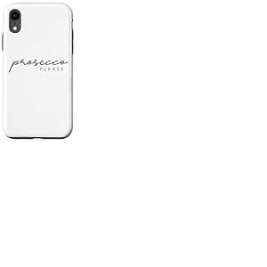 Prosecco Please X Champagne Vin Mousseux Vino Prosecco Mood Coque pour iPhone XR