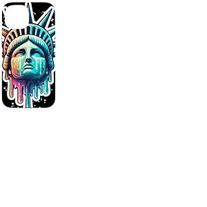 Statue de la libert&eacute;, New York, USA, Gotham, am&eacute;rique Design Coque pour iPhone 15