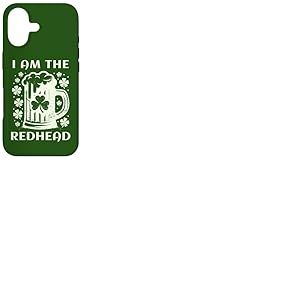 Je suis la Redhead Funny St. Patrick's Coque pour iPhone 17