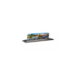Herpa - Caisse frigorifique Scania CS 20 HD-Semi-remorque Histoire Mondiale n° 7.1 / Le Vikings (Rhin du Nord Westphalie/Würselen), 122160, Multicolor
