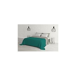 Italian Bed Linen MB Home Italy Elégant Couette d'été Gris Clair/Vert d'eau 260 x 270 cm