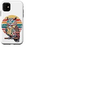 Rétro Hibou Lunettes Hawaï Plage Été Vacances Coque pour iPhone 11