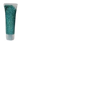 Eulenspiegel - Gel scintillant, Body Glitter, paillettes pour le corps, maquillage, carnaval, festival, Bijou Vert