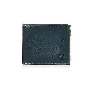 Timberland Portafoglio in Pelle Con Tasca A Libro Attaccata Accessoire de Voyage-Portefeuille Pliable, Bleu Marine (Blix), Taille Unique Homme