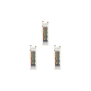 Maped - 6 Crayons Graphite Black&rsquo;Peps Harry Potter HB Embout Gomme - Crayons &agrave; Papier - Lot de 18 Crayons dessin