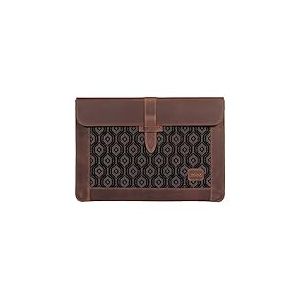 Londo Housse en Cuir V&eacute;ritable pour MacBook Pro et MacBook Air - 16 Pouces - 15 Pouces - 15,5 Pouces (M4, M3, M2, M1, Pro & Max) - Mod&egrave;les 2020 &agrave; 2030