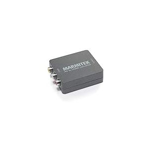 Adaptateur RCA Vers HDMI - Marmitek Connect AH31 - 1080p Full HD - Aucun Logiciel Requis - Composite - P&eacute;ritel - PAL/NTSC - Adaptateur AV HDMI - Connectez d'Anciens Appareils &agrave; de Nouveaux T&eacute;l&eacute;viseurs
