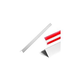 VEVOR Corni&egrave;re Protection d'angle Murale en Alliage Aluminium 50 x 50 x 1217 mm Lot de 12 Angle 90&deg; avec Ruban Adh&eacute;sif, Protection Contre Les Chocs pour Mur de Salon, Cuisine, Bureau, Espaces Publics