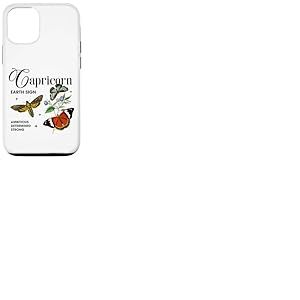 Capricorne signe de terre ambitieux déterminé fort Coque pour iPhone 12/12 Pro