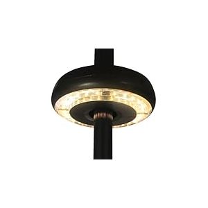 HOME It® Lampe pour Parasol à LED – Lampes sans câblage – Lumière extérieure ambiance chaude – Éclairage de jardin pratique – Lampe solaire à piles – LED déporté pour terrasse