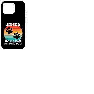 Ariel Home for Wayward Dogs Nom de Famille Coque pour iPhone 16 Pro