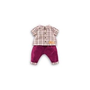 Corolle - Chemise &Agrave; Carreaux & Pantalon Petit Explorateur, V&ecirc;tement Poupon 30cm, d&egrave;s 18 mois, 9000111320