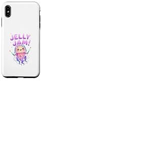 Jelly Jam &ndash; Conception de Musique oc&eacute;anique de m&eacute;duses de Coque pour iPhone XS Max