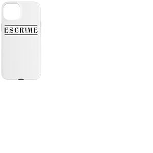 Escrimeur Jeu d'escrime Fencer game sportive French Escrime Coque pour iPhone 15 Plus