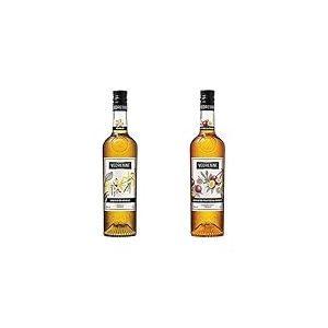 LIQUEUR DE VANILLE VEDRENNE 20% - 70 cl & Liqueur de Fruit de la Passion VEDRENNE 18% - 70cl
