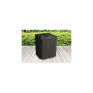 Bosmere D775 Storm Black Housse pour Fire Pit Carr&eacute; Noir Grand 84 x 84 x 50 cm