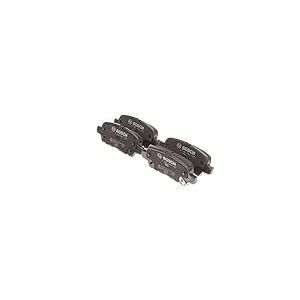 Bosch BP1918 - Plaquettes de Frein Arrière pour Voiture - Qualité Bosch - Réduction du Bruit et de la Poussière - Certifié ECE-R90 - Sans Cuivre - Jeu de 4 Plaquettes
