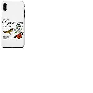 Capricorne signe de terre ambitieux déterminé fort Coque pour iPhone XS Max
