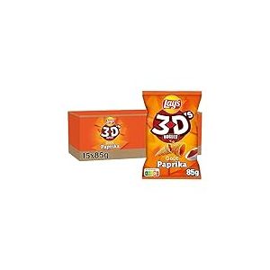 3D'S Bugles Paprika Lot de 15x85g