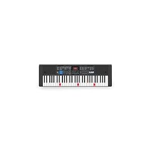 Cefa Toys - Clavier électronique lumineux multifonction 61 touches, comprend jusqu'à 43 chansons de piano, 20 tons, 30 styles, mélangeur et rythmes de fond
