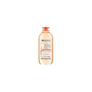 Garnier - Eau Micellaire Tout-en-1 Peeling Doux - 1% PHA & Acide Glycolique - Exfoliante & Lissante - Pour Tous Types de Peaux - Sans Rinçage - Formule Vegan & Hypoallergénique - 400 ml