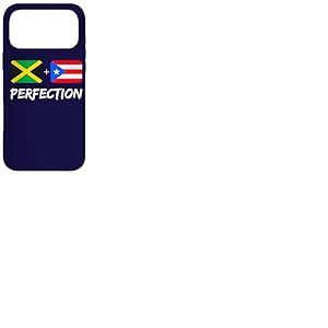 Jamaican Plus Drapeau de Porto-Rica Perfection Mix Heritage Coque pour iPhone 17 Pro Max