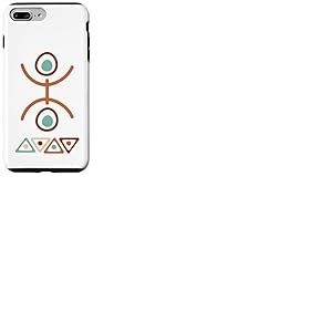 Amazigh Berbère Tifinagh Symboles Art Kabyle Amazigh Motifs Coque pour iPhone 7 Plus/8 Plus