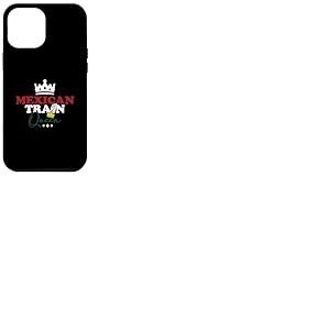 Dominos Lover Jeu de domino amusant Train mexicain Reine Coque pour iPhone 12 Pro Max