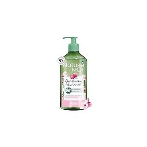 Naturé Moi - Gel Douche Relaxant - Hydrate et Nourrit - Tous Types de Peaux - Fleur de Cerisier Bio - 96% d'Origine Naturelle - 500 ml - Fabriqué en France