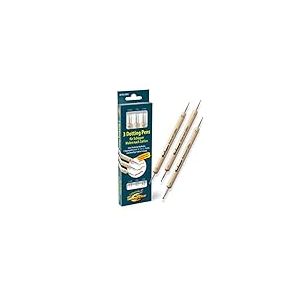 Schipper 605020892 Lot de 3 stylos à pointillés double face, l'alternative au pinceau, convient à toutes les peintures