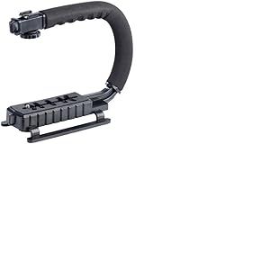 Poign&eacute;e de stabilisation pour Reflex et cam&eacute;ras [Somikon]