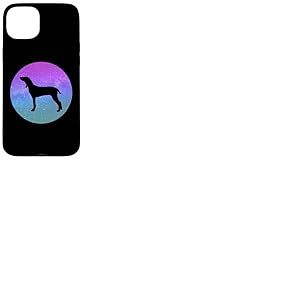 Chien Race Porcelaine Chien Galaxie Space Coque pour iPhone 15 Plus