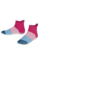 FALKE Colour Block K Hp coton picots sur la semelle 1 paire, Chaussettes Chaussons Mixte enfant, Violet Fuchsia 8856, 19/22 EU