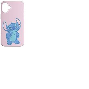 Disney Lilo & Stitch Fluffy Cute Pose Stitch Coque pour iPhone 16 Plus