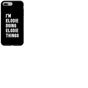 Je suis Elodie Qui Fait des Choses à Elodie Coque pour iPhone 7 Plus/8 Plus