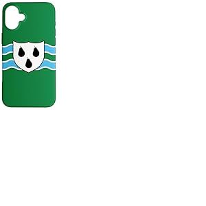 Drapeau du comté de Worcestershire West Midland Angleterre Coque pour iPhone 16 Plus