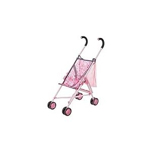 Baby Born Poussette 832547 - Accessoires pour Ours et Poup&eacute;es Baby Born Qui Mesurent Jusqu'&agrave; 43 cm - avec 1 Sac pour Ranger Facilement - 3 Ans +