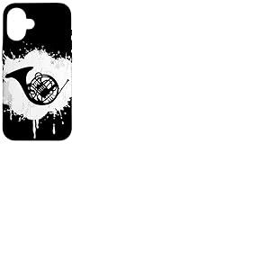 Cor d'harmonie Joueur de cor d'esquisse Cor Allemand Coque pour iPhone 16