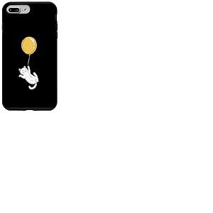 Chat dans l'air Chat Tenant Un Ballon Coque pour iPhone 7 Plus/8 Plus