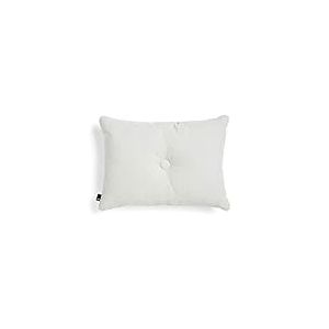 HAY Coussin avec garnissage Dot Steelcut Trio en Coton et Nylon de Couleur Gris Clair, Dimensions : 60 cm x 45 cm
