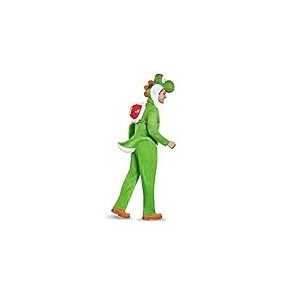 Disguise Yoshi Deluxe for Adults, Officially Super Mario Bros. Costume Déguisement, Homme, DIS85170C, XX-Grand