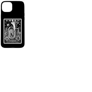 The Baryton Carte Euphonium Tarot Lune sorcière Coque pour iPhone 15 Plus