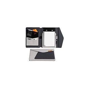 Rocketbook Orbit Executive Housse de Protection 100% Recyclable avec Porte-Stylo, Fermoir magnétique et Rangement intérieur Gris