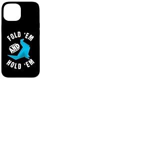 Grue d'origami Fold 'em And Hold 'em Coque pour iPhone 15