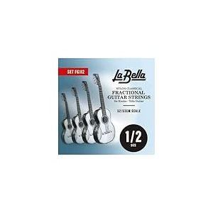 La Bella FG112 Jeu de Cordes pour Guitare Classique 1/2 53 cm