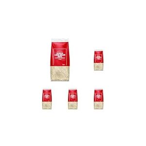 by Amazon Riz Long Grain &Eacute;tuv&eacute;, 1kg (Lot de 5)