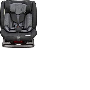 Bambisol - Si&egrave;ge Auto Evolutif - i-Size 40-150 de la naissance &agrave; 150 cm (environ 12 ans - 36 kg) - Convient toute Voitures - ECE129/03 - Textile D&eacute;houssable Lavable - Tete Ajustable - Harnais 5 points