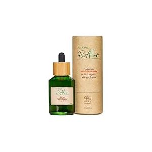 Ciel d'Azur Labs - S&eacute;rum Anti-Rougeur Bio Pur'Alo&eacute; Premium - Alo&eacute; Arborescens Natif & Alo&eacute; Vera - Visage et Cou - Certifi&eacute; Bio Cosmos Organic - 98% d'Origine Naturelle - 60 ml